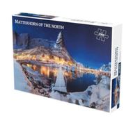 Schmidt Nordic Puslespill 1000 brikker Matterhorn