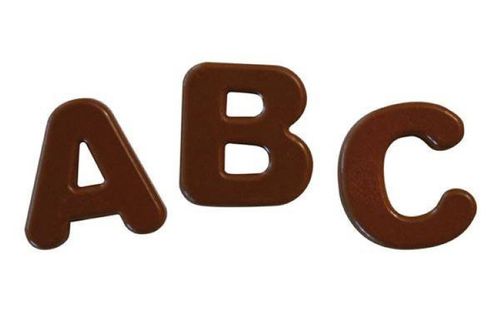 Silikomart Sjokoladeform Alfabetet (613-26.169.77.0065)