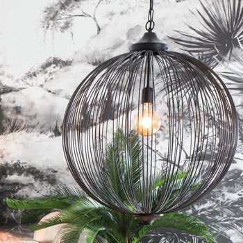 Light & Living Taklampe Mala Sort Ø60cm (273-2919412)