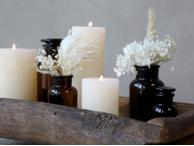 Chic Antique Apotekerglass Brune 5stk (529-74138-20)