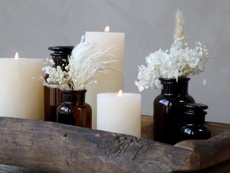 Chic Antique Apotekerglass Brune 5stk (529-74138-20)