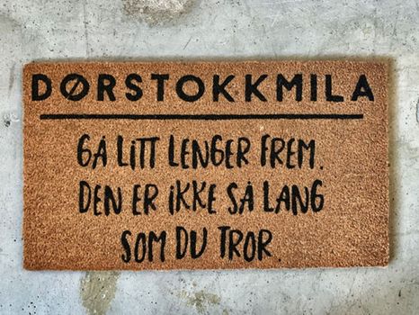 Trend Design Dørmatte "Dørstokkmila" (298-584012)