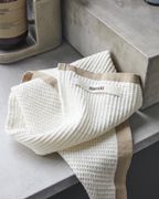 MERAKI Kjøkkenhåndklær Bare Hvit-Sand 2stk