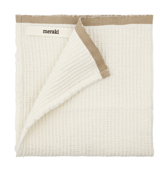 MERAKI Kjøkkenhåndklær Bare Hvit-Sand 2stk (151-304030310)