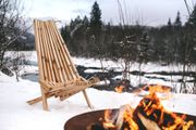 Canadian Outdoor Stick Stol,  Sedertre vedlikeholdsfritt (340-2586)