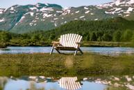 Canadian Outdoor Log Dobbel Sofabenk 132cm (340-2530)