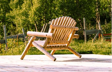 Canadian Outdoor Log Dobbel Sofabenk 132cm (340-2530)