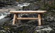 Canadian Outdoor Log Benk Sedertre 120cm (340-2510)
