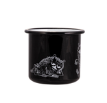 Mummi Stinky Emaljekrus Sort 3.7dl (489-1701-037-03)