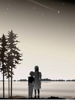 Vissevasse Poster "Friends" 50x70cm