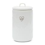 Riviera Maison Food Lovers Krukke Hvit_H26cm (443-477710)
