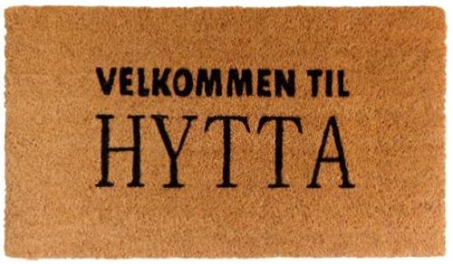 BC Dørmatte "Velkommen til hytta" (153-113128)