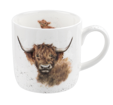 Wrendale Krus "Highland Cow" (460-MMMT5629-XT)