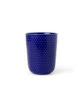 Lyngby Porcelæn Rhombe Color Krus H11.5cm_Mørkeblå