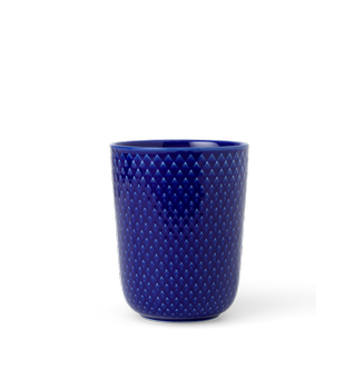 Lyngby Porcelæn Rhombe Color Krus H11.5cm_Mørkeblå (521-201966)
