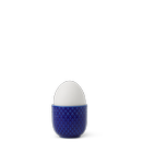 Lyngby Rhombe Color Eggeglass Mørkeblå (521-201986)