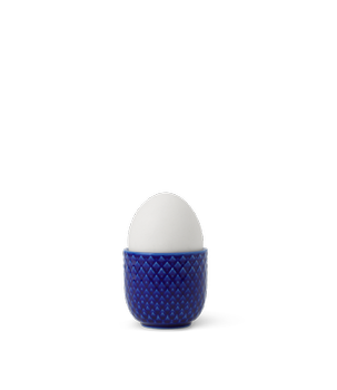 Lyngby Porcelæn Rhombe Color Eggeglass Mørkeblå
