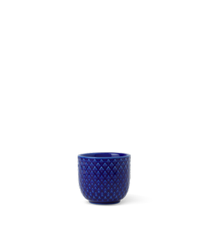 Lyngby Porcelæn Rhombe Color Eggeglass Mørkeblå (521-201986)
