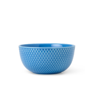 Lyngby Porcelæn Rhombe Color Skål Ø13cm_Mellomblå (521-201906)