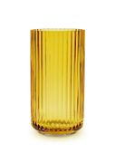 Lyngby Porcelæn Vase Glass Amber H20.5cm