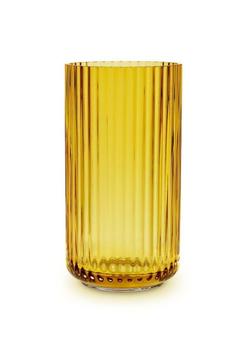 Lyngby Porcelæn Vase Glass Amber H31cm (521-200564)