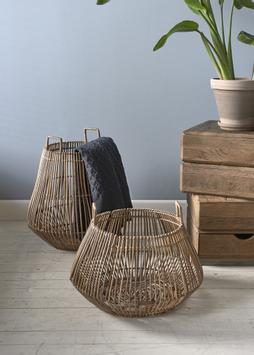 Riviera Maison Byron-Bay Kurv H32cm rotting håndflett (443-478060)