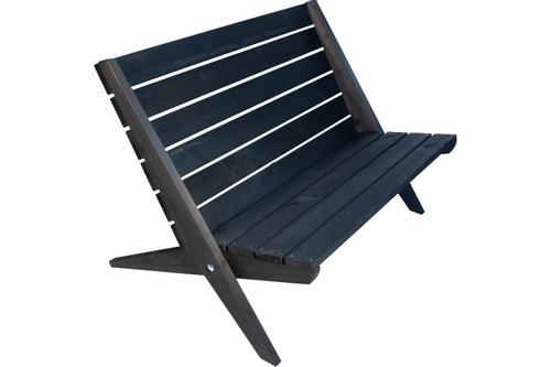 EcoFurn Granny Benk Furu Sort (539-93468)