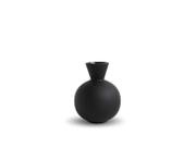 COOEE Trumpet Vase Sort Ø12,5xH16 (389-HI-028-28-BK)