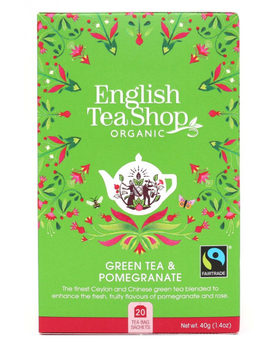 English Teashop Green Tea & Pomegranate (557-29156-)