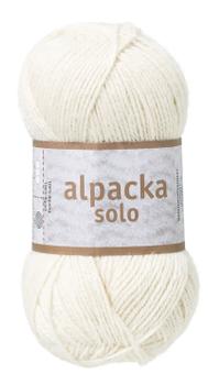 Järbo GARN Alpacka Solo Eggshell-White 29101,  50g (634-29101)