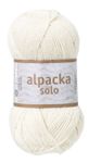Järbo Garn Alpacka Solo Eggshell-White 29101,  50g (634-29101)