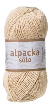 Järbo GARN Alpacka Solo Ginger-Beige 29102,  50g (634-29102)