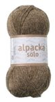 Järbo GARN Alpacka Solo Coconut-Brown 29104,  50g (634-29104)