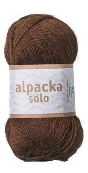 Järbo GARN Alpacka Solo Chocolate-Brown 29105, 50g