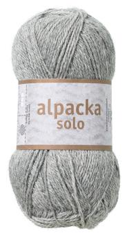 Järbo Garn Alpacka Solo Light-Gray 29106,  50g (634-29106)