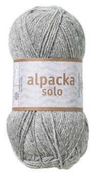 Järbo GARN Alpacka Solo Light-Gray 29106,  50g (634-29106)