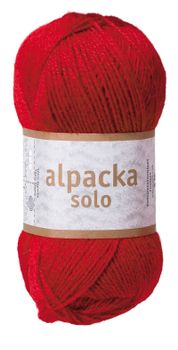 Järbo GARN Alpacka Solo Lingonberry-Red 29109, 50g