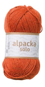Järbo Garn Alpacka Solo Rust-Orange 29117,  50g (634-29117)