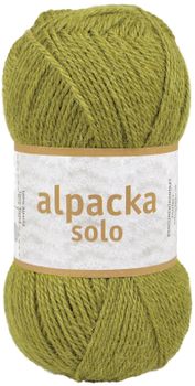 Järbo Garn Alpacka Solo Olive-Green 29125,  50g (634-29125)