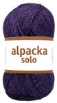 Järbo GARN Alpacka Solo Eggplant-Purple 29128,  50g (634-29128)