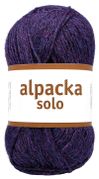 Järbo GARN Alpacka Solo Eggplant-Purple 29128, 50g