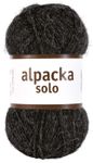 Järbo GARN Alpacka Solo Sooty-Grey 29136,  50g (634-29136)