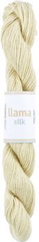 Järbo GARN Llama Silk Eggshell-White 12201, 50g