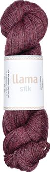 Järbo Garn Llama Silk Purple-Violet 12217, 50g