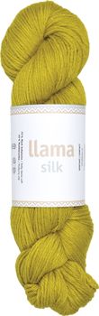 Järbo Garn Llama Silk Lime-Yellow 12219, 50g