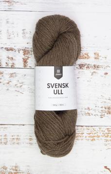 Järbo GARN Svensk Ull LogHouse-Brown 59004,  100g (634-59004)