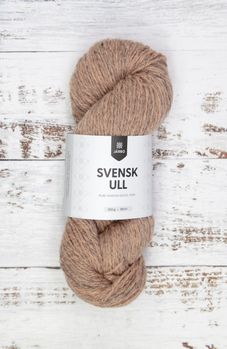 Järbo GARN Svensk Ull Rabarbra-Lemonade 59006, 100g