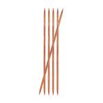KnitPro Strømpepinner 20cm Ginger (634-strømpepinne-ginger-20cm)
