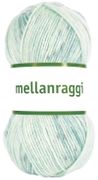Järbo Garn Mellanraggi Turquoise-Sea Print 28374, 100g