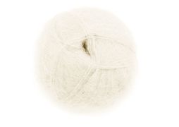 Mohair by Canard Bruched Lace Hvit 3000, 25g